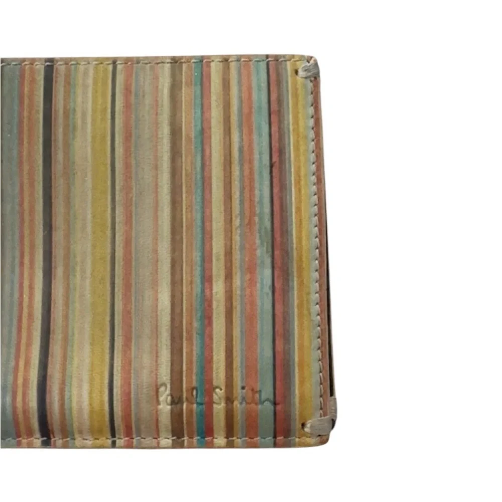 Paul Smith Men’s Signature‎ Multicolored Stripe Wallet